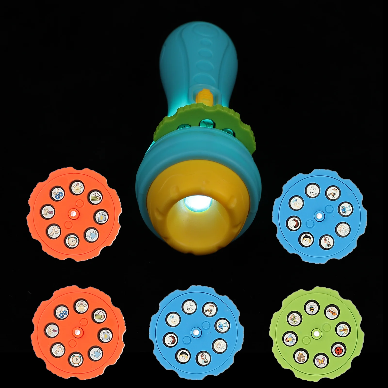 

1 Набор фонариков, лампа для детей, для сна, случайный цвет