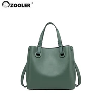 limited bag zooler genuine leather handbag luxury women trendy shoulder bag large totes fashionable business purses sc1029