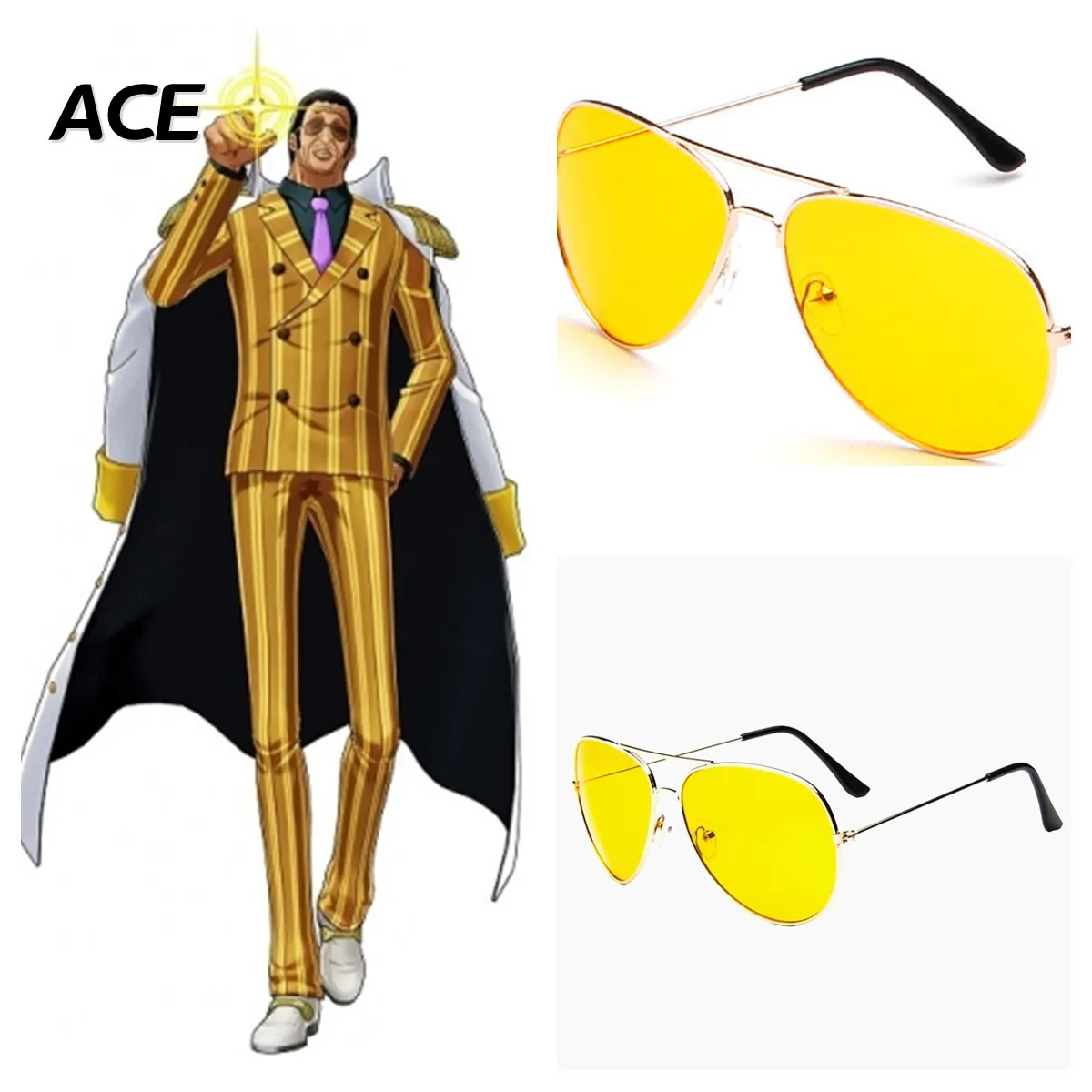 Oculos Do Doflamingo One Piece com Preços Incríveis no Shoptime