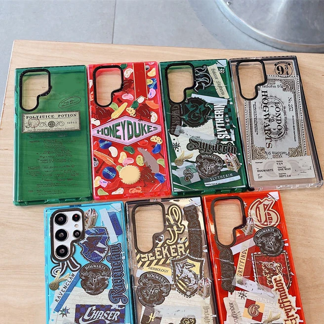 

Fashion Academy Magic Transparent Case for Samsung Galaxy S20 S21 S22 S23 Ultra S20+ S21+ S22+ S23 Plus Cover Protective Shell