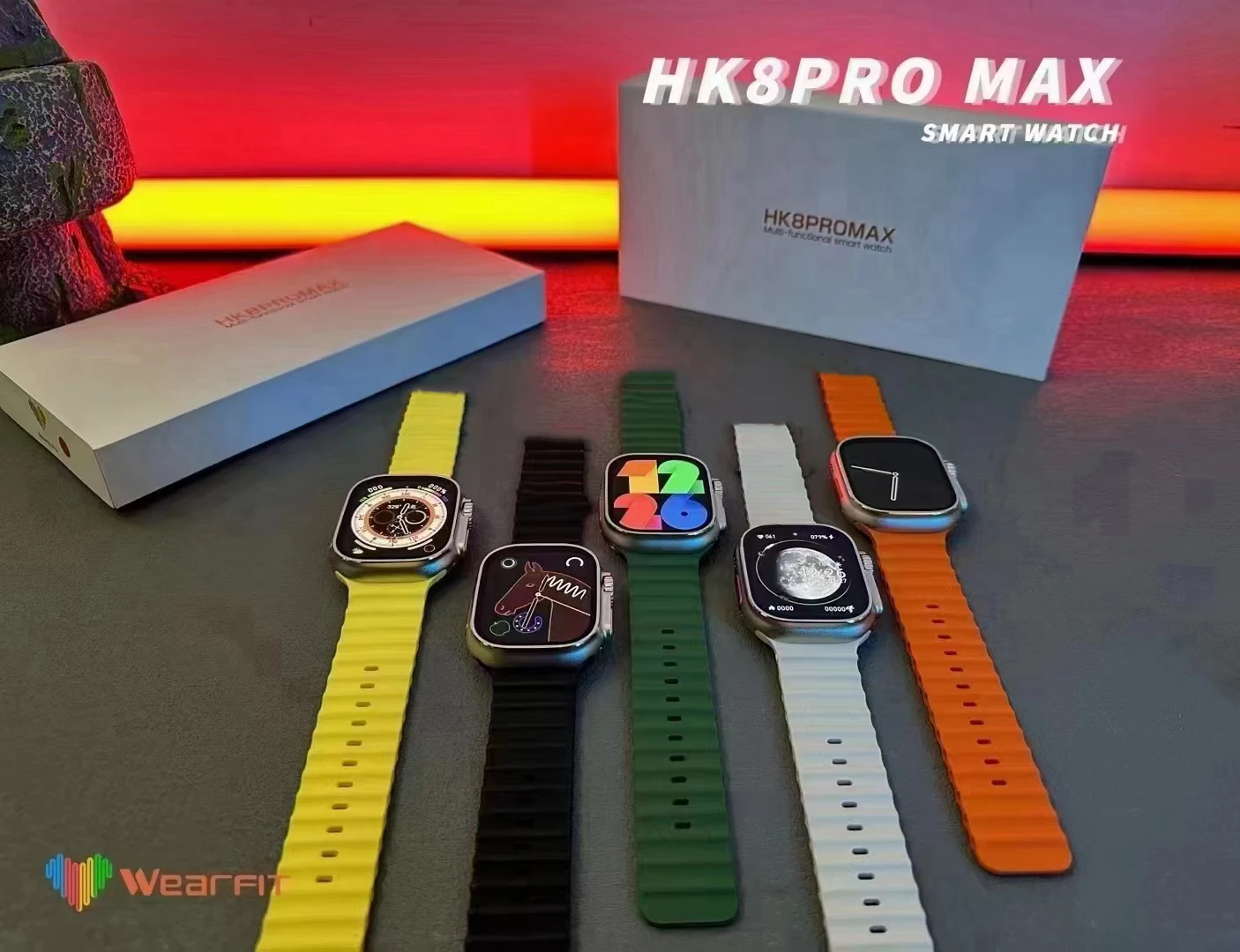 

2023 New Original Series 8 Ultra HK8 Pro Max Smart Watch Women Men Compass 49mm HK8Promax Smartwatch for Xiaomi PK DT8 ZD8 DT7