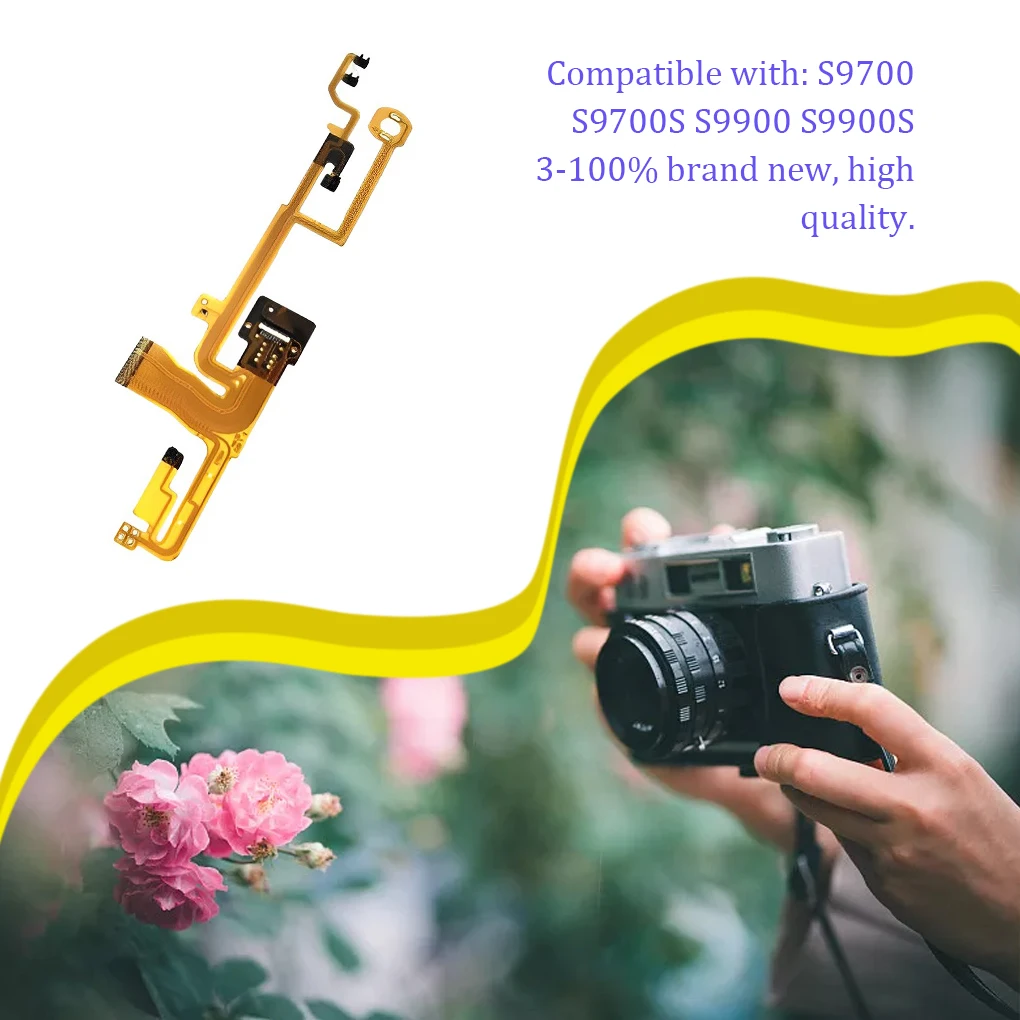 

Lens Flex Cable Control Wire Camera Cables Replacement for S9900 without IC