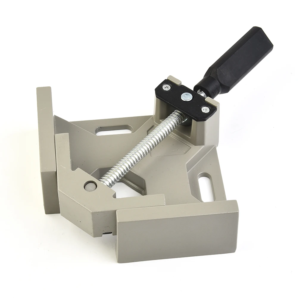 

Adjustable 90 Degree Right Angle Clamp Single Handle Aluminum Alloy Right Angle Clamp Photo Frame Angle Flat Pliers For Furnitur
