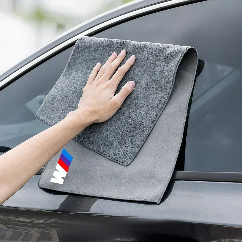 Автомобильный логотип замшевая чистая кожаная ткань мотоциклетное полотенце