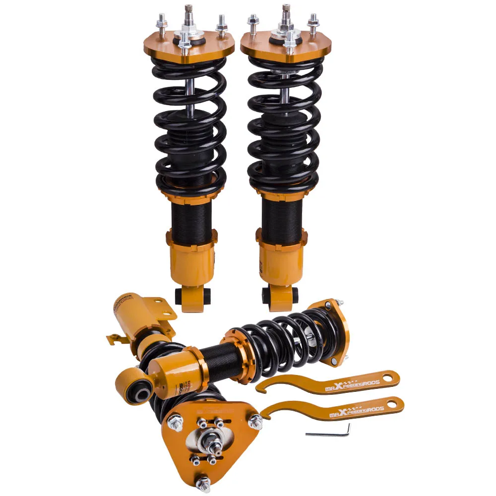 

Full Height Adjustable Coilovers Lowering Kit for Toyota Celica 2000-2006 Rear/Front Shock Struts/Top mounts Shock