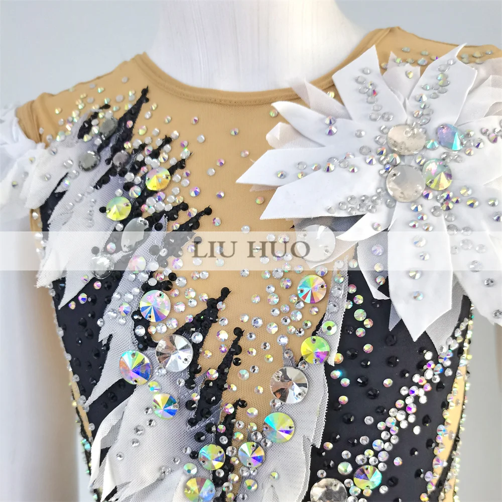 Трико LIUHUO для художественной гимнастики костюм взрослых и женщин танцевальное