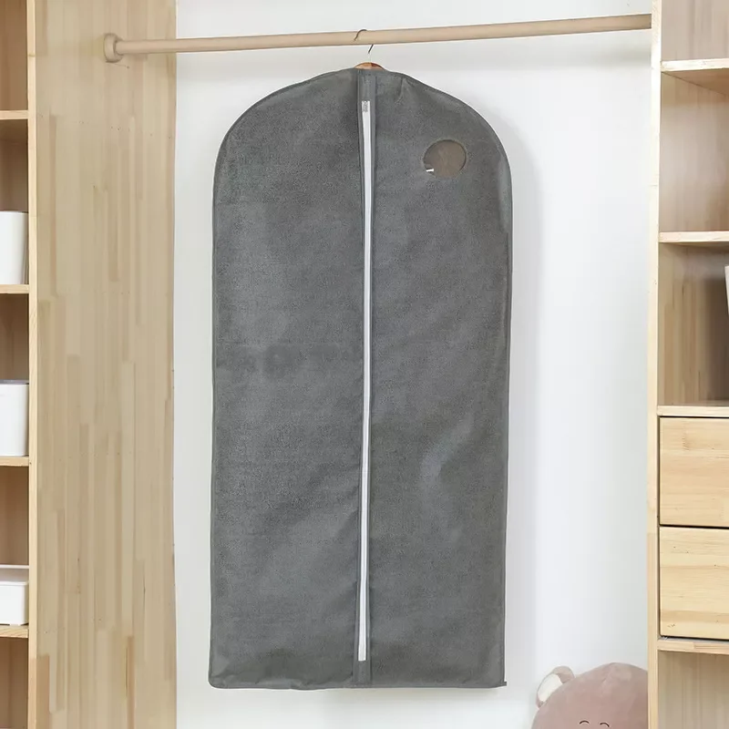 

Garment Coat Outer Dress Suit Clothes Dust-proof Cover with Zipper Clothes Organizer Storage Bags Protect Dust Cover