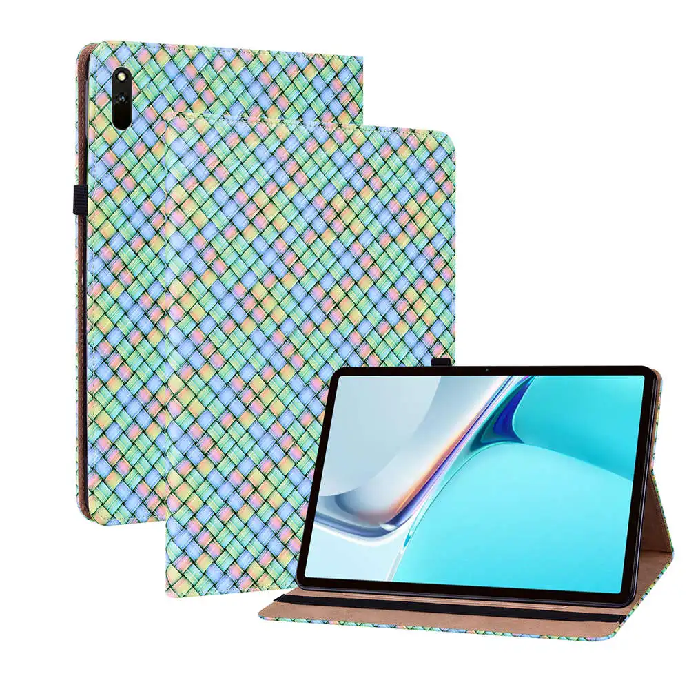 

Чехол для Huawei MatePad 11 2021, тканый чехол-бумажник с рисунком для планшетов, чехол для планшетов DBY-W09 MatePad 11 10,95 дюймов, чехол для планшета