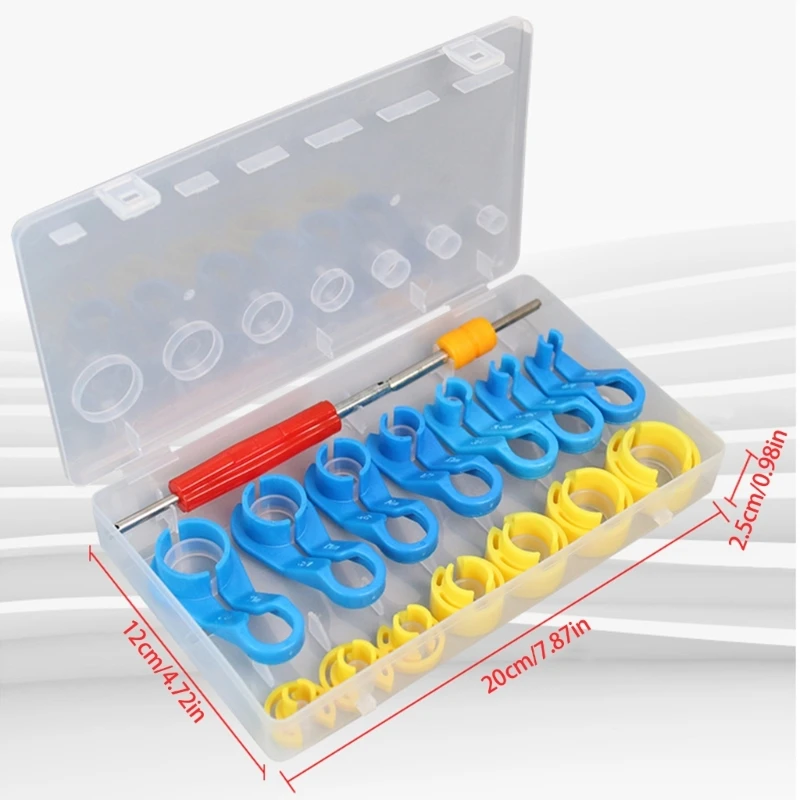 16 шт. инструмент для удаления масляной линии автоматический шланг кондиционера