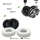 Сменные амбушюры для наушников Bludio T4 T 4 T-4, Кожаная подушка, бархатный чехол для наушников