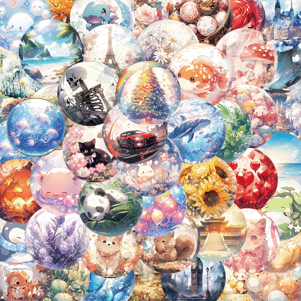 Декоративные наклейки в виде животных, 10/30/50 шт | AliExpress