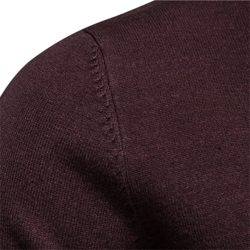 Качественные мягкие мужские вязаные пуловеры однотонные шерстяные свитера с