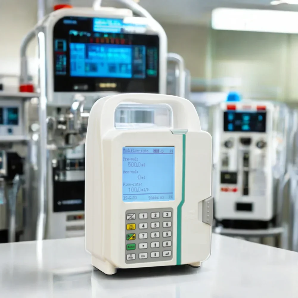 Идеально подходит для аварийных и клинических настроек. Насос Infun IP737 — надежный