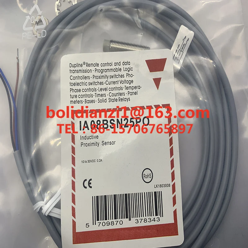 Оригинальный бесконтактный переключатель IA08BLN25NOM5 IA08BSF20NCM5 IA12DSN08NO 051671 Гарантия