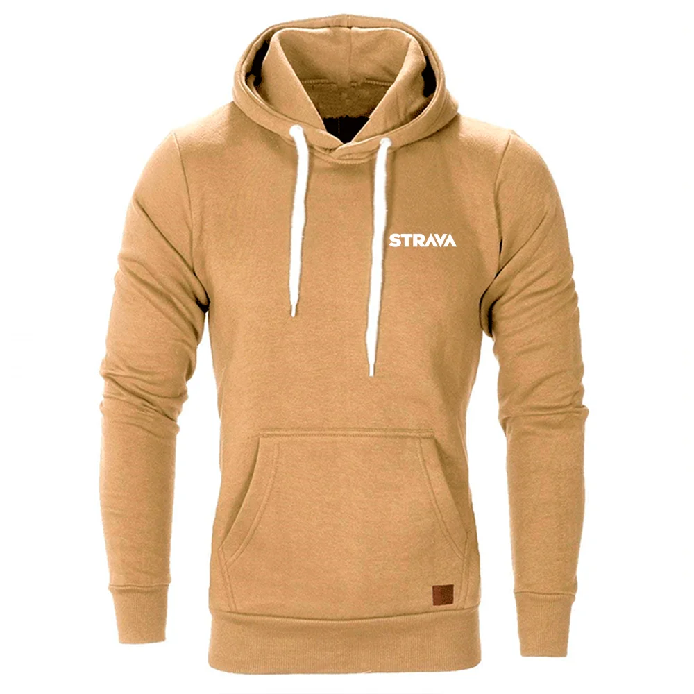 

STRAVA new spring and autumn men's hooded sweater casual sports hooded sweater men's sweater Harajuku unisex hooded sweater MAN