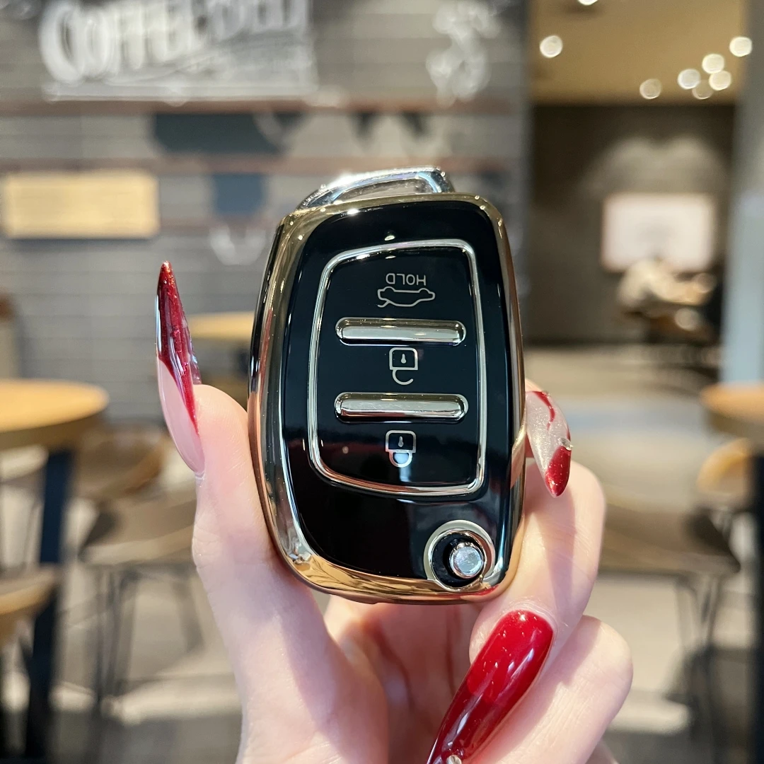 

Чехол для автомобильного ключа из ТПУ для Hyundai ix25 ix35 i10 i30 Solaris Tucson Sonata Santa Fe Sport Mistra Elantra Creta Verna, автомобильный брелок