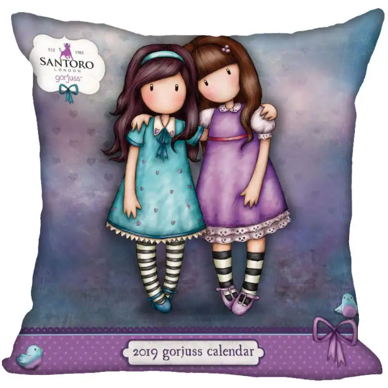 Оригинальный чехол-подушка с изображением санторо размеры 40x40 45x45 см |