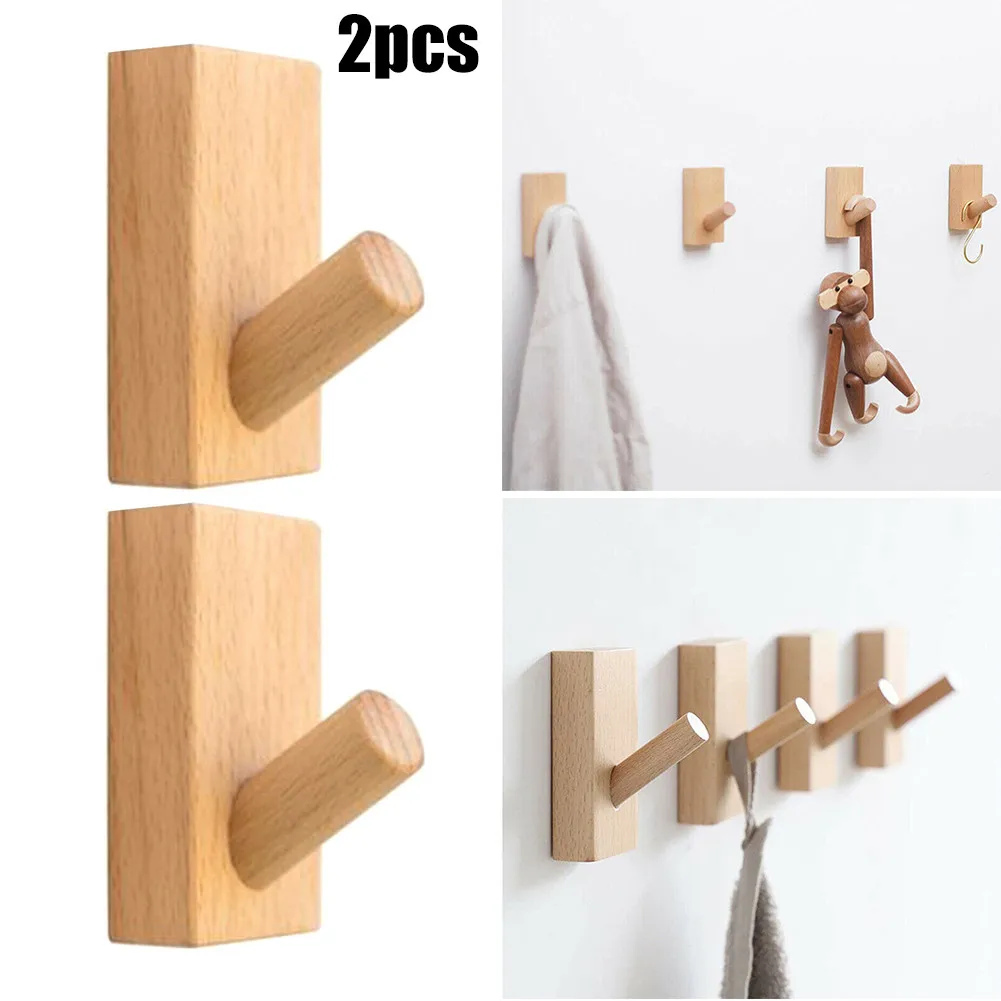 

Wall Hooks Log Coat Hook Made Of Natural Wood Coat Hanger Coat Hook Kit Multipurpose Decor Bathroom Living Room Kitchen Hall