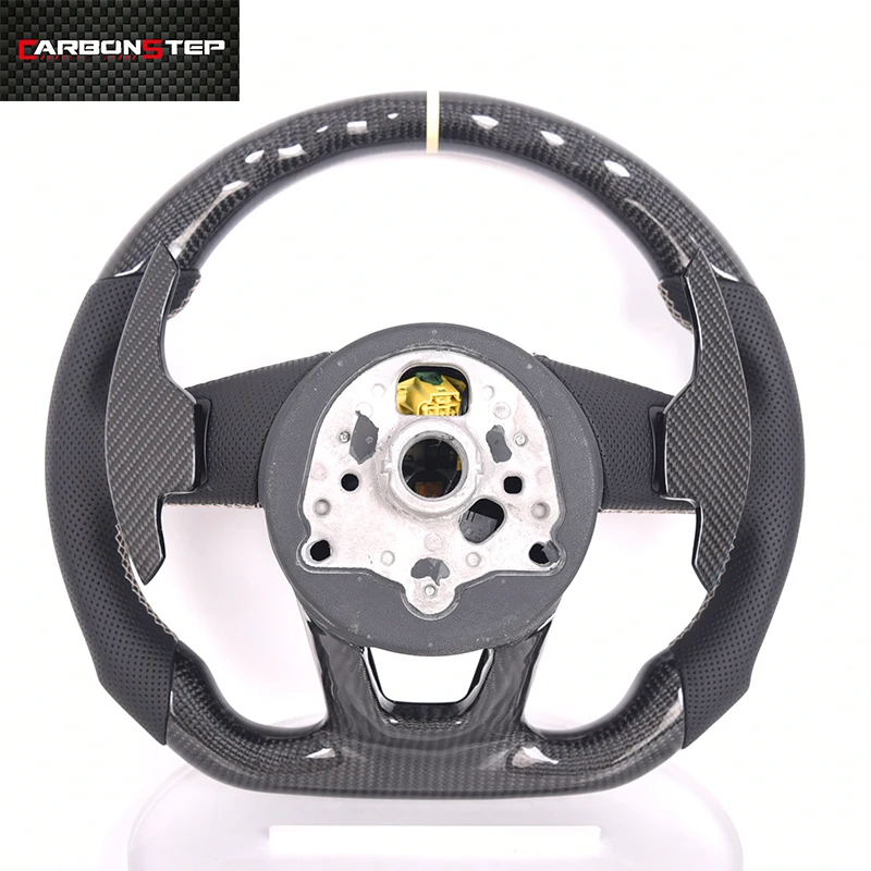 2022 горячая Распродажа carbon fiebr модификация рулевого колеса автомобиля для audis R8 TT