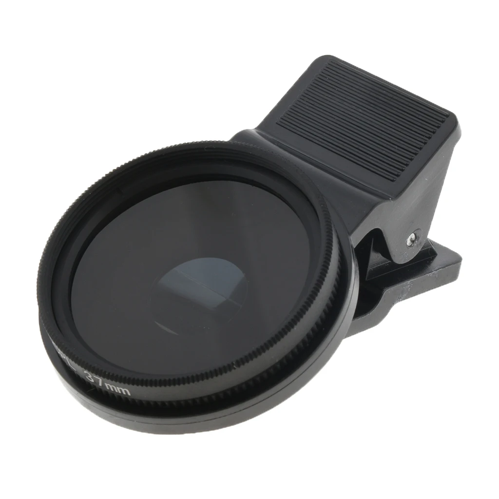 

CPL Lens Filter 37mm Circular Polarizing Lens Filter Compatible for Cellphone
