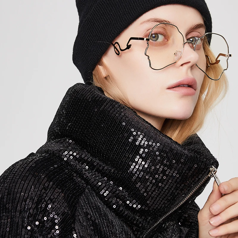 JAZZEVAR 2022 Winter Thickening 90 White Duck Down Filling Fashionable Design Elegant Women's Coat Crop Puffer Jacket Women