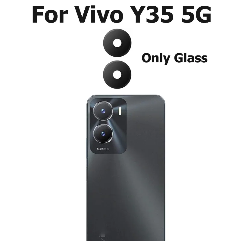 

Новинка для Vivo Y35 5G задняя камера стеклянная крышка объектива фотография