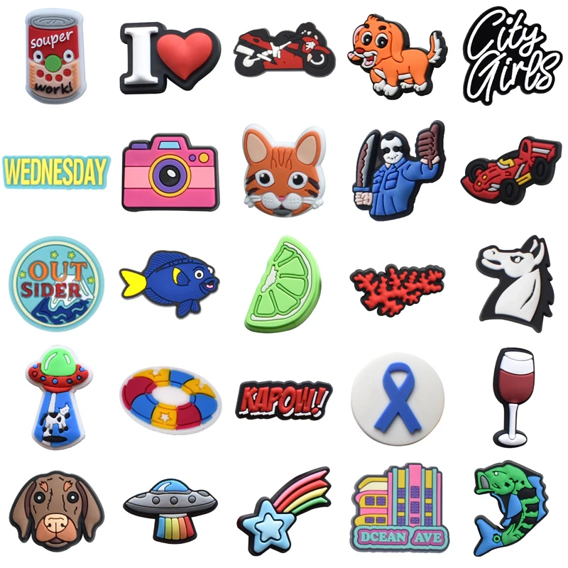 

Girl Kids Gifts Wholesale Bulk Women Charm Boy Men Shoes Accessories Shoe Charms Para Pins Set Jeans Packs Decorations for Croc