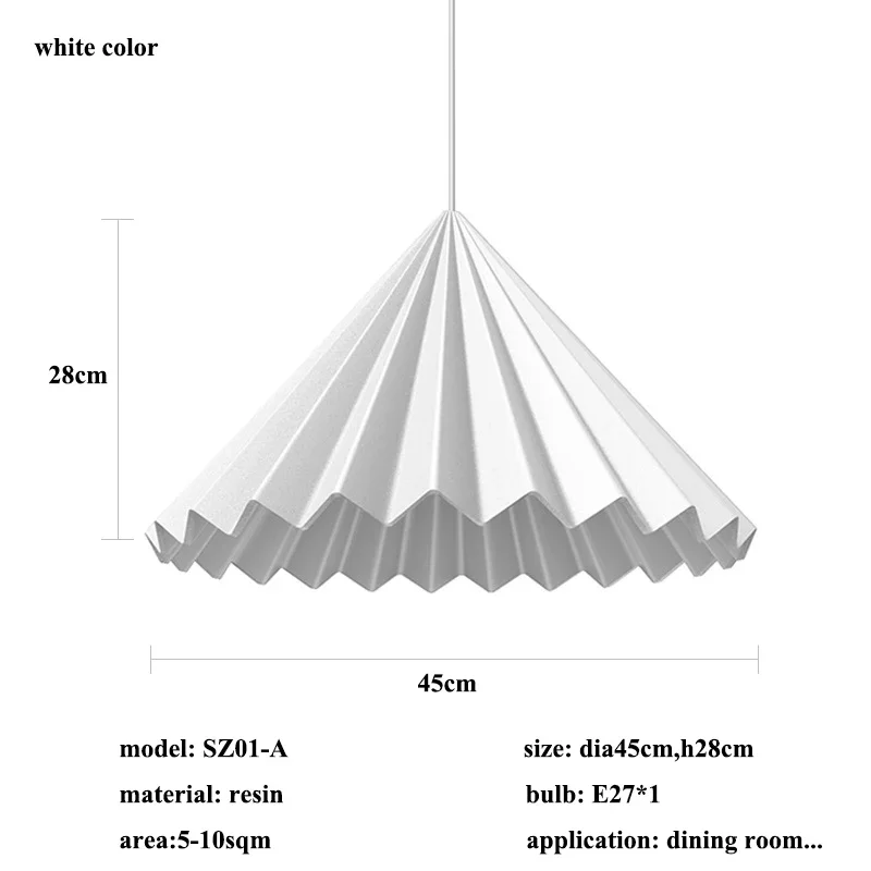 

Светодиодный подвесной светильник SaloEElaitte, смола, диаметр 45 см