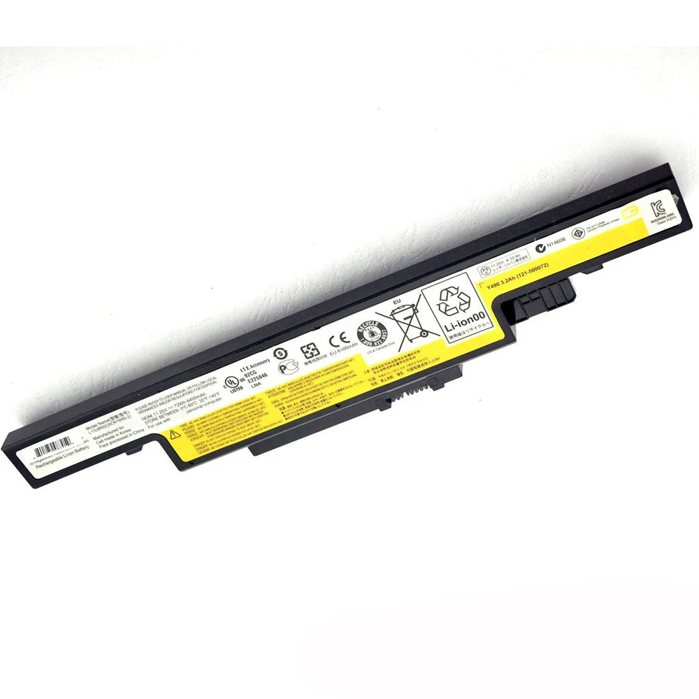 L11S6R01 11 25 В 72 Втч оригинальный аккумулятор для ноутбука Lenovo IdeaPad Y400 Y500 Y510N серии