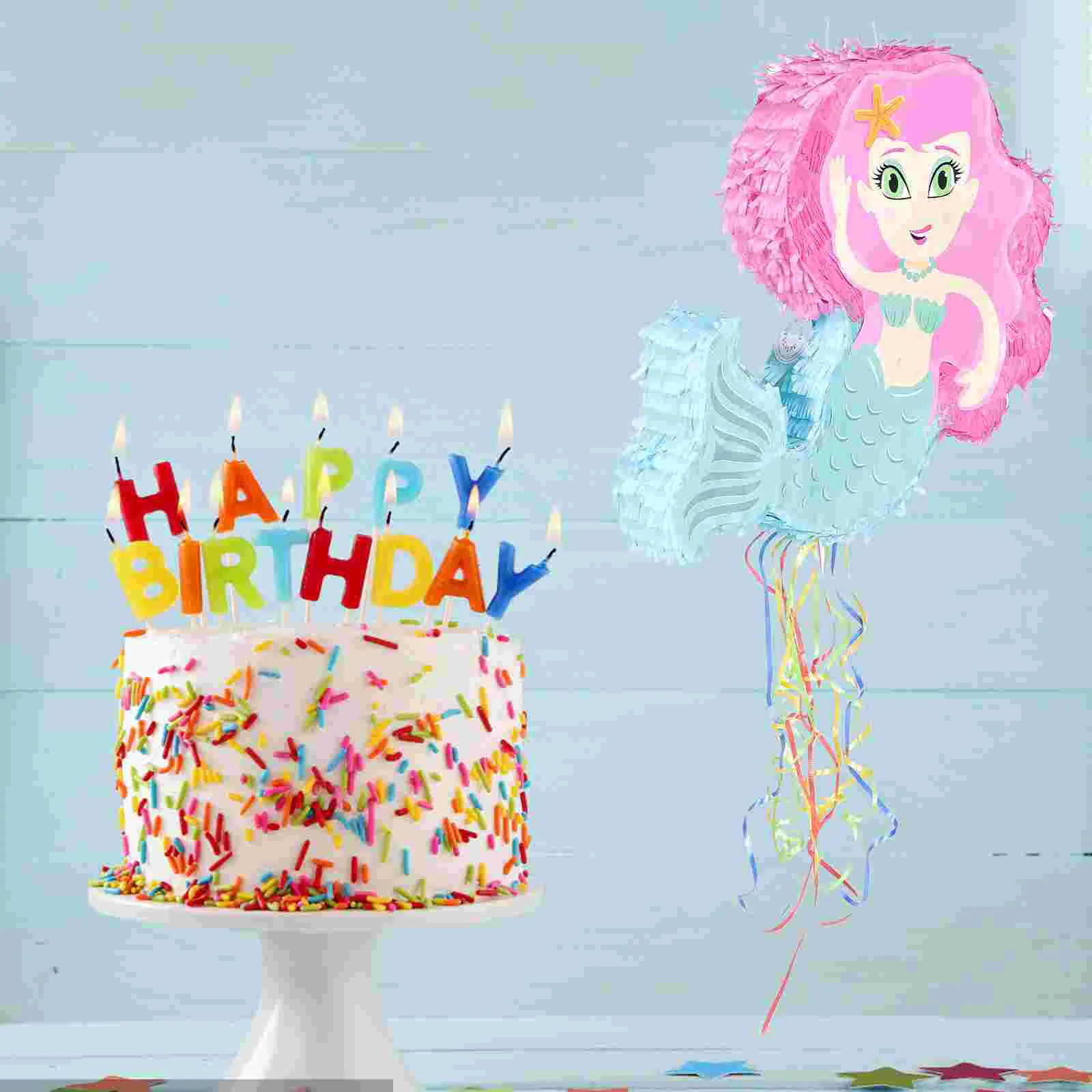 

Pinata разбивающая Русалка Pinata детская игрушка заполненная сахаром