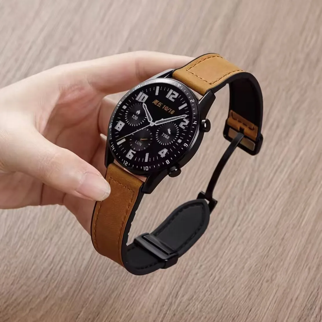 Ремешок для часов ZTE Live Watch GT Магнитный винтажный деловой ремень высокого класса