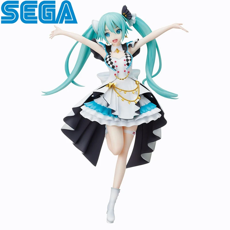 

In Stock SEGA SPM Project Sekai Colorful Stage! Feat. Hatsune Miku The Stage World Miku Anime Action Figure Model Ornament Toy