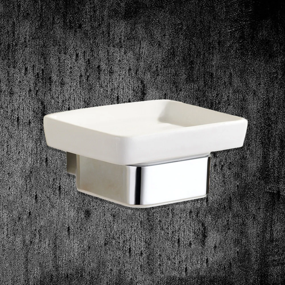 

Soap Dishes Wall Mount Shower Soap Stand Holder Support Rack for Toilet Bathroom