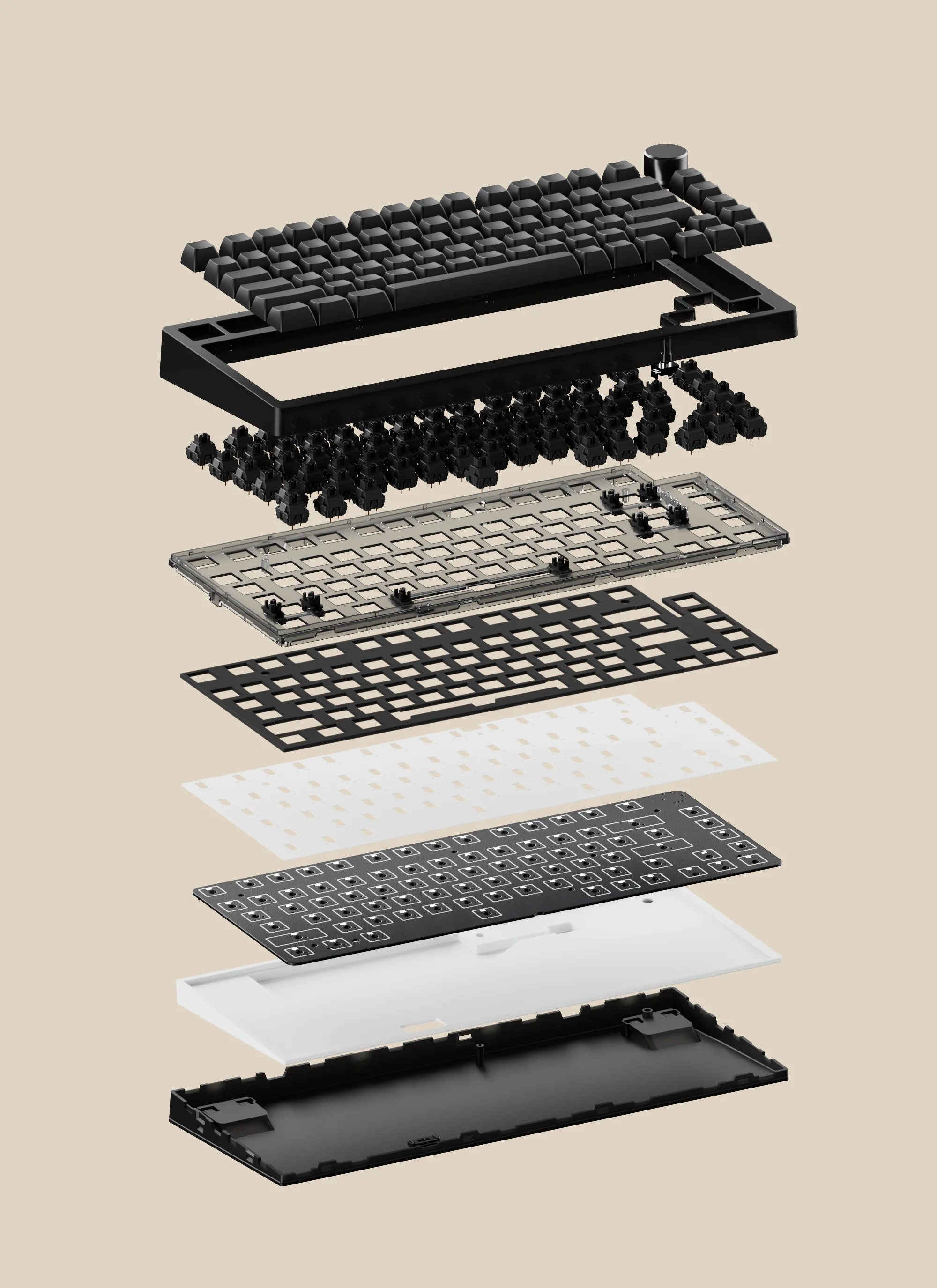 Клавиатура компьютерная AKKO PC75B Plus Механическая с RGB-подсветкой Bluetooth 5 0/2 4 ГГц |