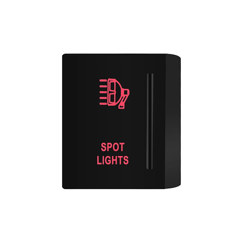 

12 В светодиодный кнопочный переключатель включения и выключения, верхняя/левая/правая сторона, кнопка Starlink для VW Volkswagen Amarok ~2016 с разъемом для проводки