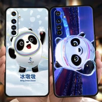 mascot 2022 winter soft silicone for realme 8i 9i 9 pro plus gt2 pro c3 6 7 8 pro c21 c11 c25 pro 5g shockproof phone cover tpu