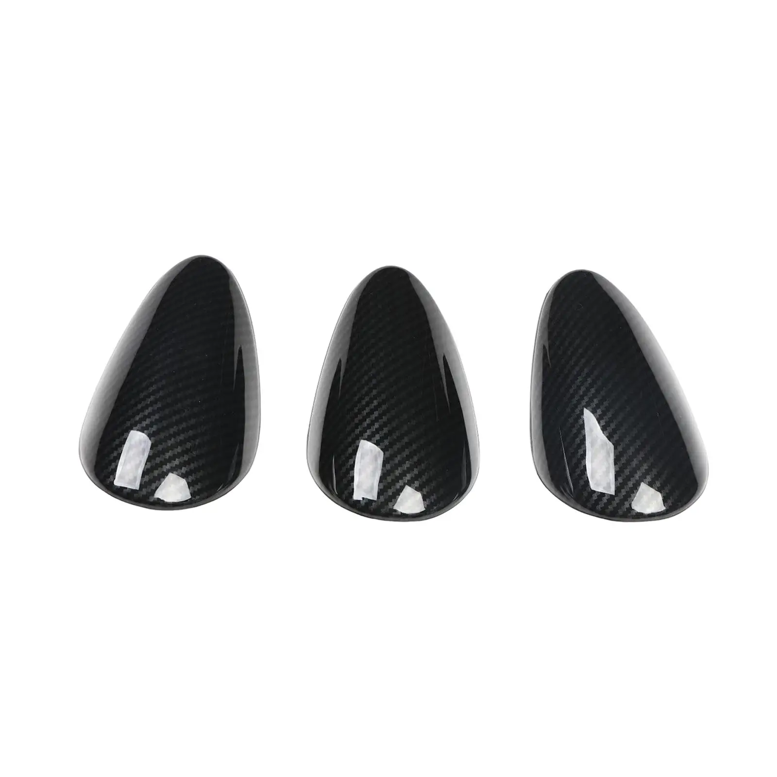 

Carbon Fiber Pattern Interior Center Gauge Pad Trim Cover, High Quality