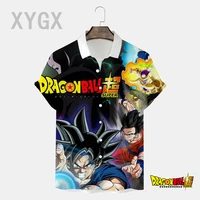 dragon ball anime son goku fashion shirts summer mens shirts oversized high quality 3d printed fashion cool quick dry beach new