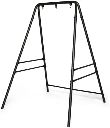 

Hammock Chair Stand Metal Swing Stand Frame, Heavy Duty Steel Hammock Stand Only for Porch, Backyard, Indoor or Outdoor, Antique