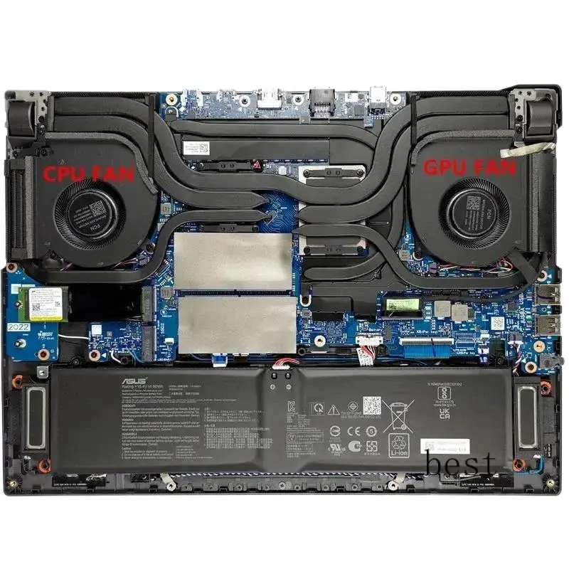 WYORESY новый вентилятор охлаждения процессора ноутбука для Asus ROG Strix 2022 G15 g513r G17 g713r