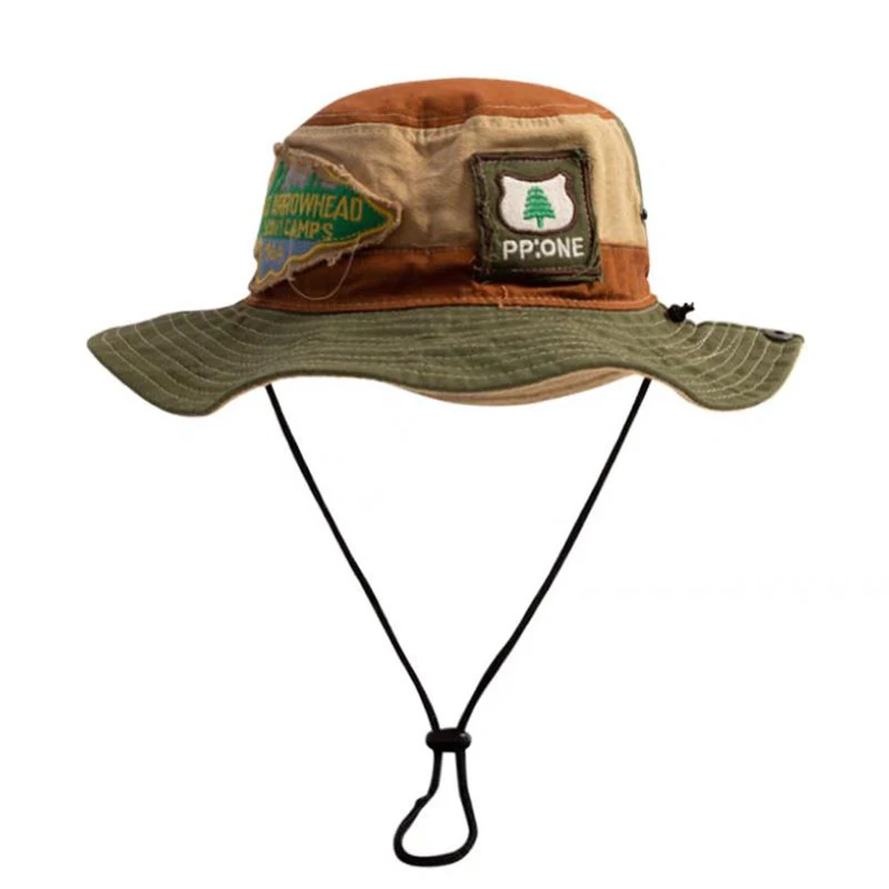 Панама Doitbest для мужчин и женщин потертая шляпа от солнца с большими полями в