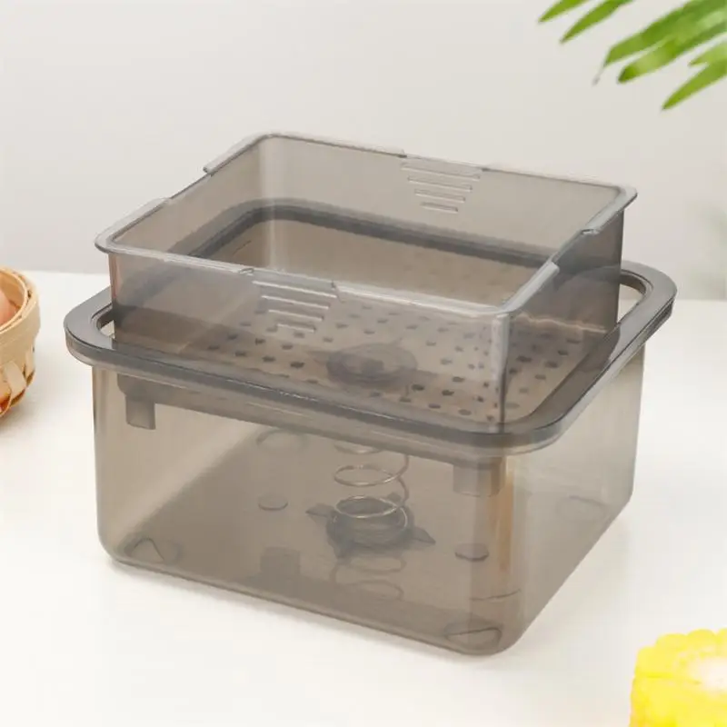 

Инструмент для удаления воды, 3-слойный быстрый фильтр, встроенный дренажный слив, устройство для удаления воды, кухонные аксессуары, инструменты, пресс для тофу