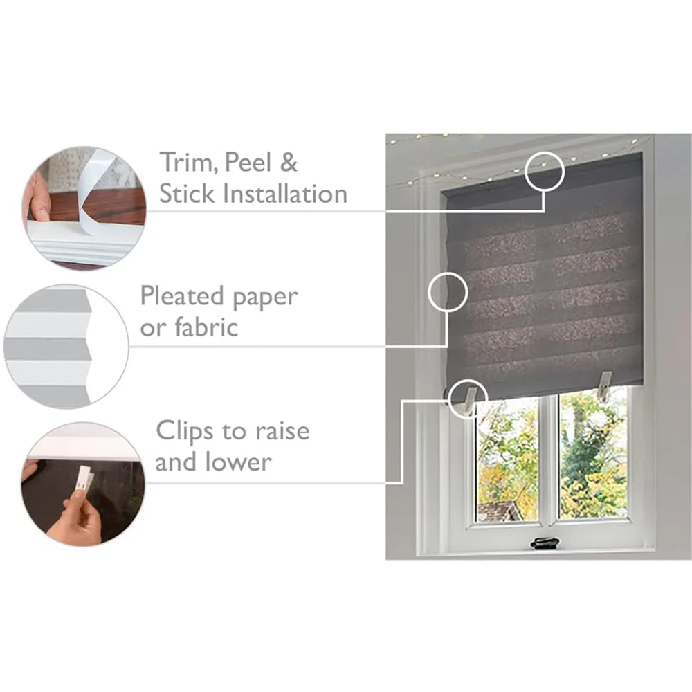 Занавески для спальни гостиной балкона дешевые клейкие роликовые жалюзи окон