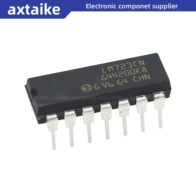 5 шт. LM723 LM723CN MC1723CP UA723CN DIP-16 линейный регулятор напряжения s IC Высокоточный регулятор напряжения
