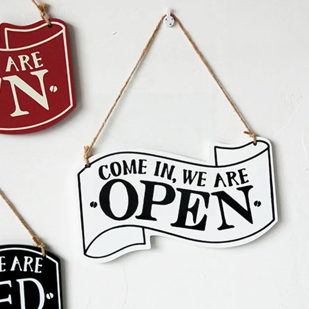 

Двусторонний открытый/закрытый номерной знак, фотография, винтажный знак с рисунком, дорожные туалеты, постер, значок декор для стены магаз...