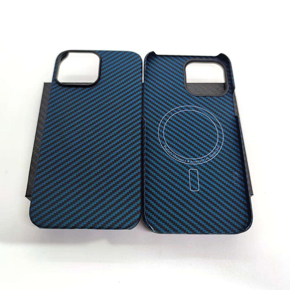 Магнитный чехол magsafe для iphone 13 14 pro max, чехол из настоящего углеродного волокна для телефона iphone13 pro mini 14 plus, чехол из арамидного волокна