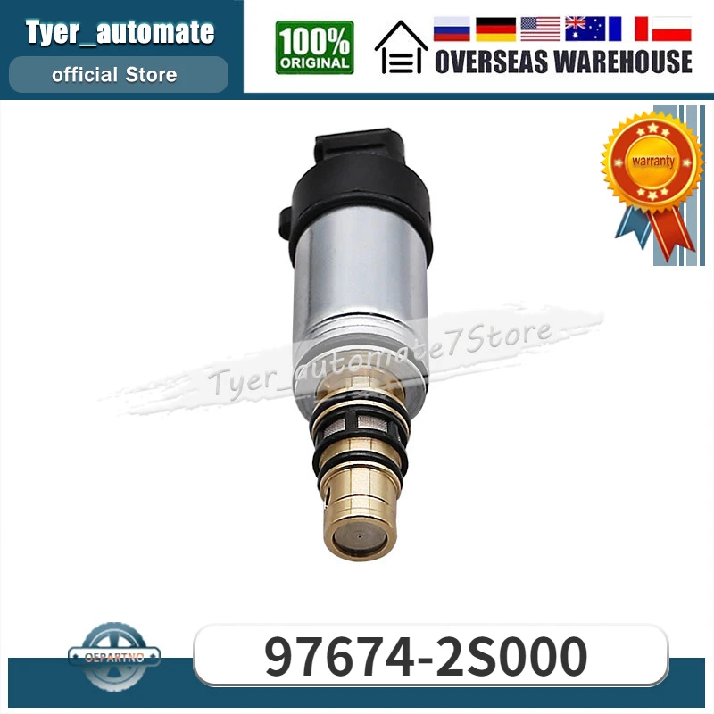 

Car A/C Compressor Control Solenoid Valve For Volvo S60 S80 XC60 XC70 XC90 Kia Rio Sportage Hyundai Accent Tucson 97674-2S000