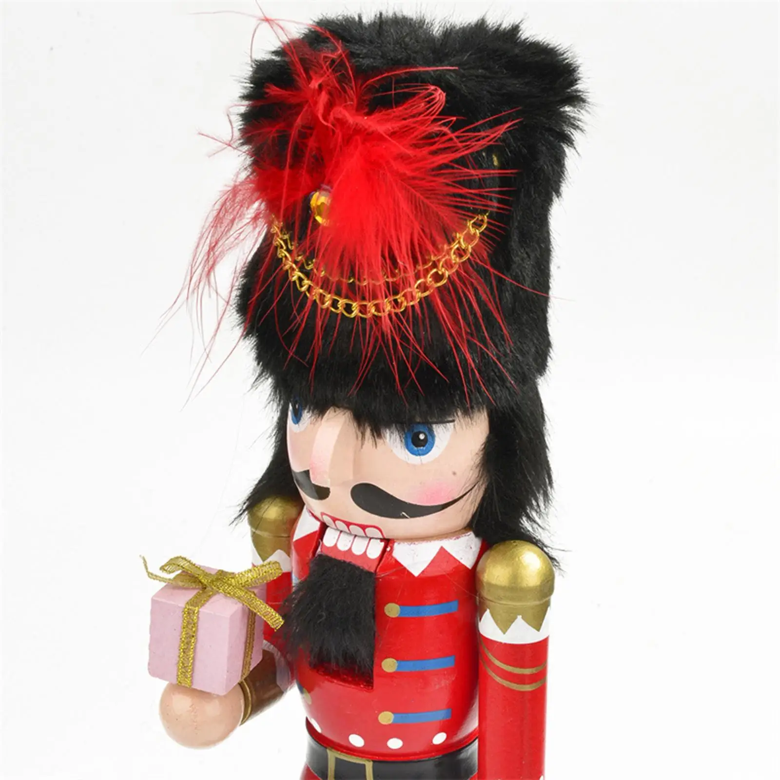 Рождественская фигурка Щелкунчика орнамент 15 дюймов традиционное портативное