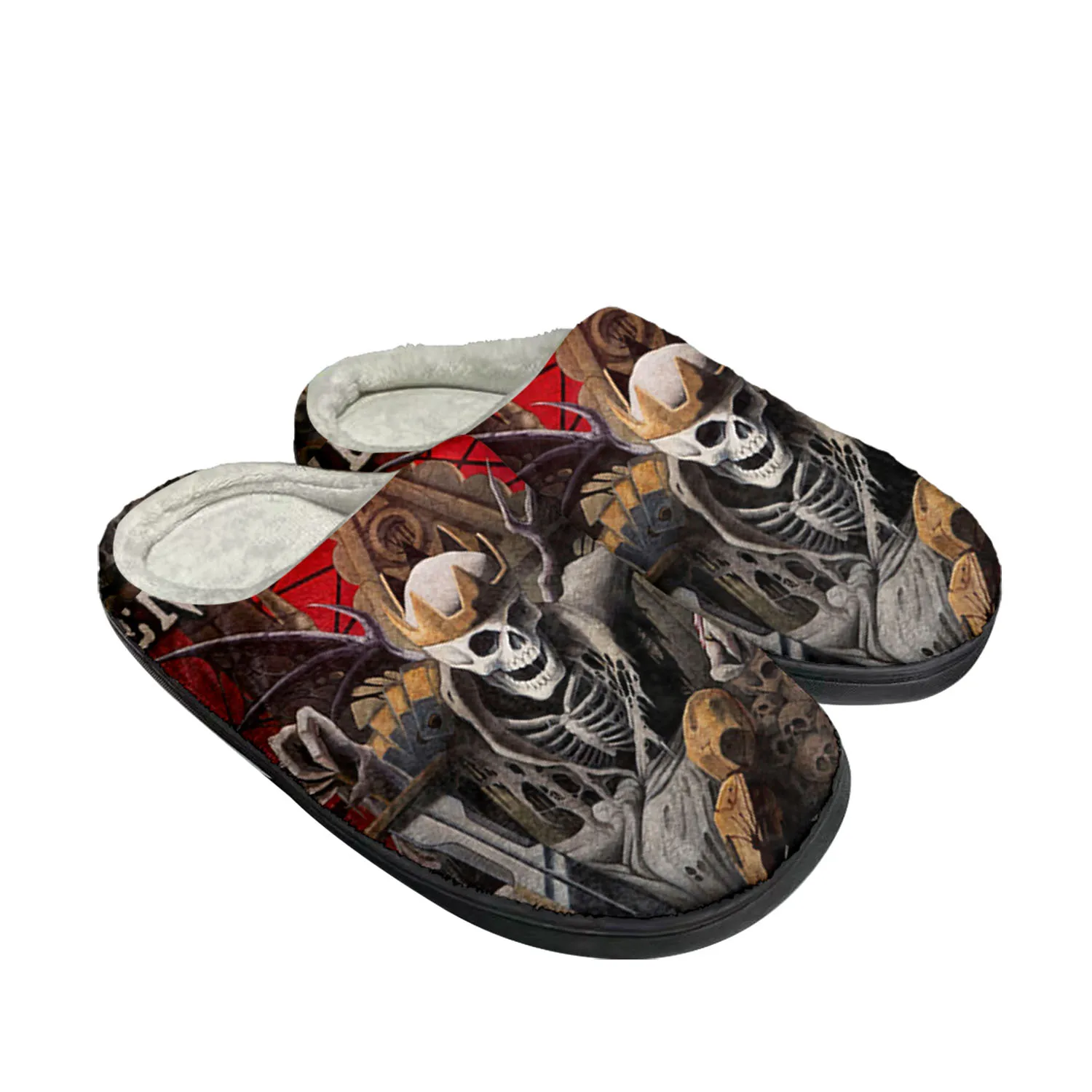 

Avenged Sevenfold A7X Home Cotton Custom Slippers Mens Womens Sandals Plush Bedroom Casual Keep Warm Shoes Thermal Slipper