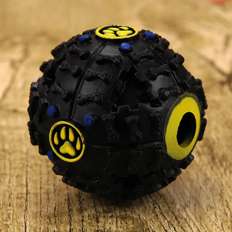 Аксессуары для домашних животных: мяч пропущенных продуктов пищащий щенок